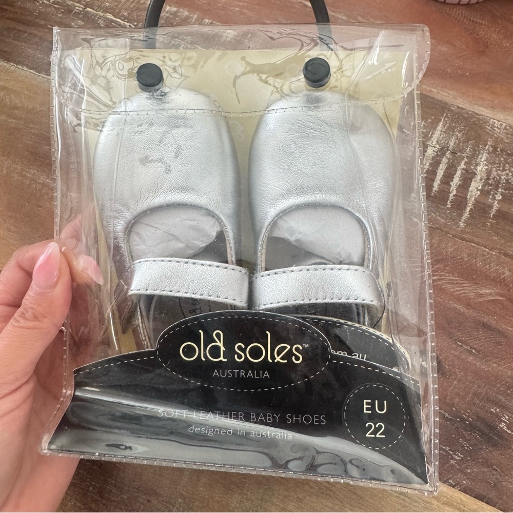 Old Soles Metallic Baby Walker Shoes